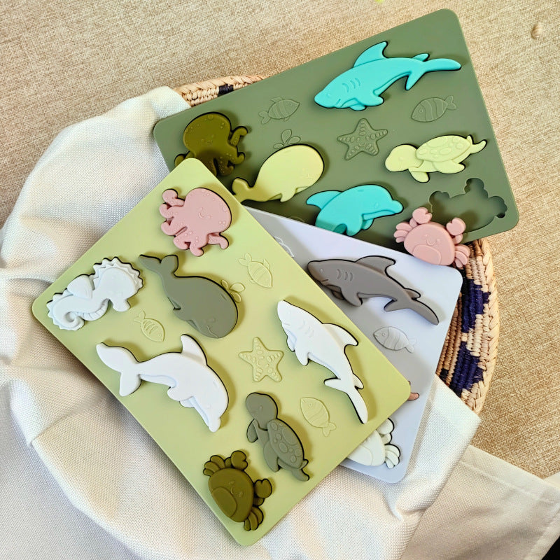 Soft Sea Animal Blocks for Early Learning Fun