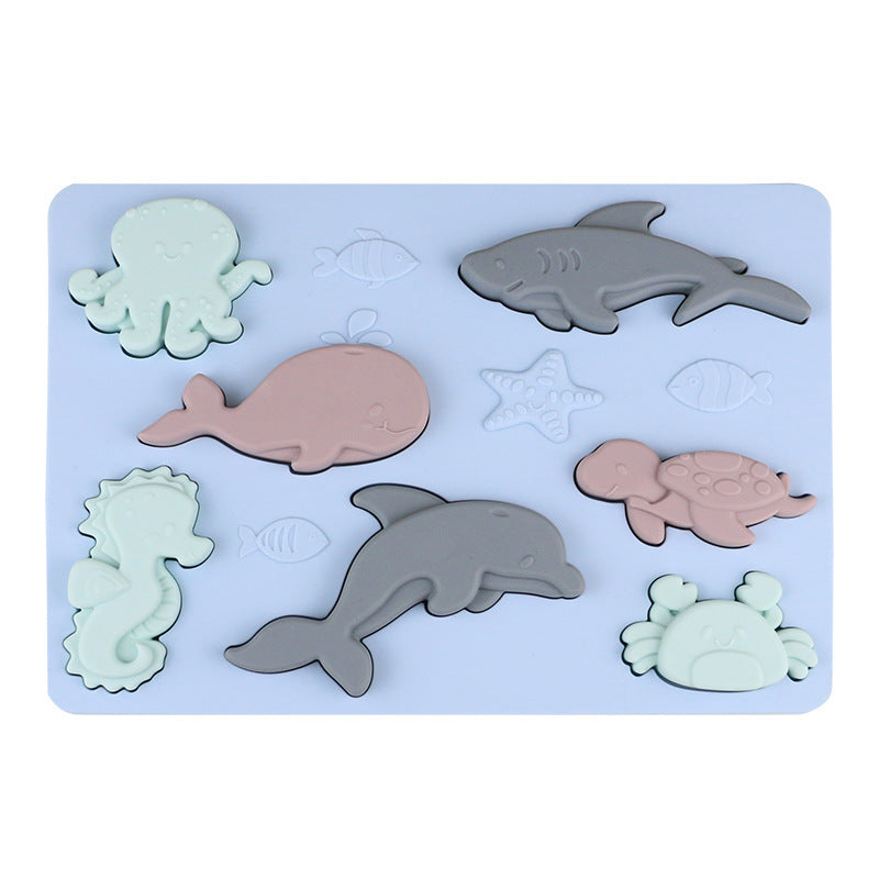 Soft Sea Animal Blocks for Early Learning Fun