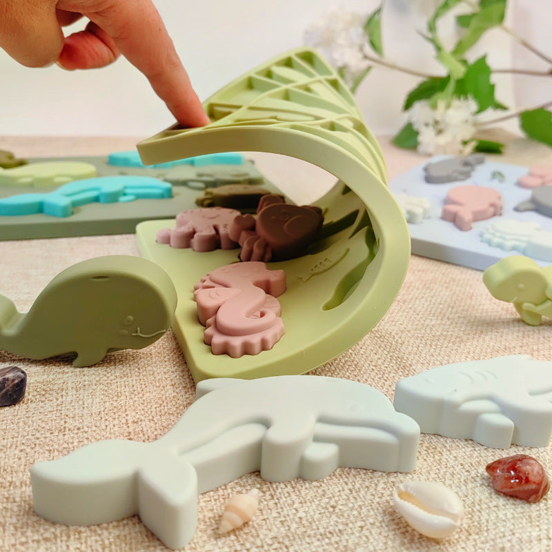 Soft Sea Animal Blocks for Early Learning Fun