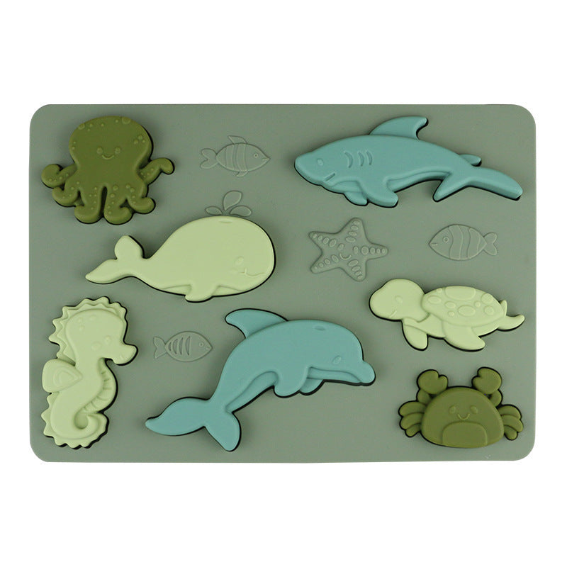 Soft Sea Animal Blocks for Early Learning Fun