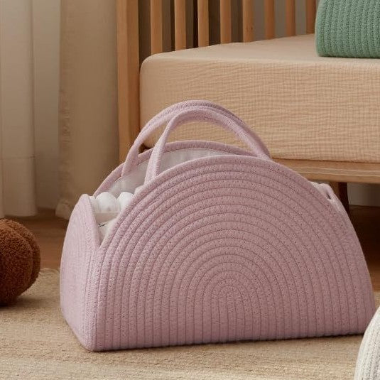 Chic and Spacious Diaper Organizer for Modern Nurseries