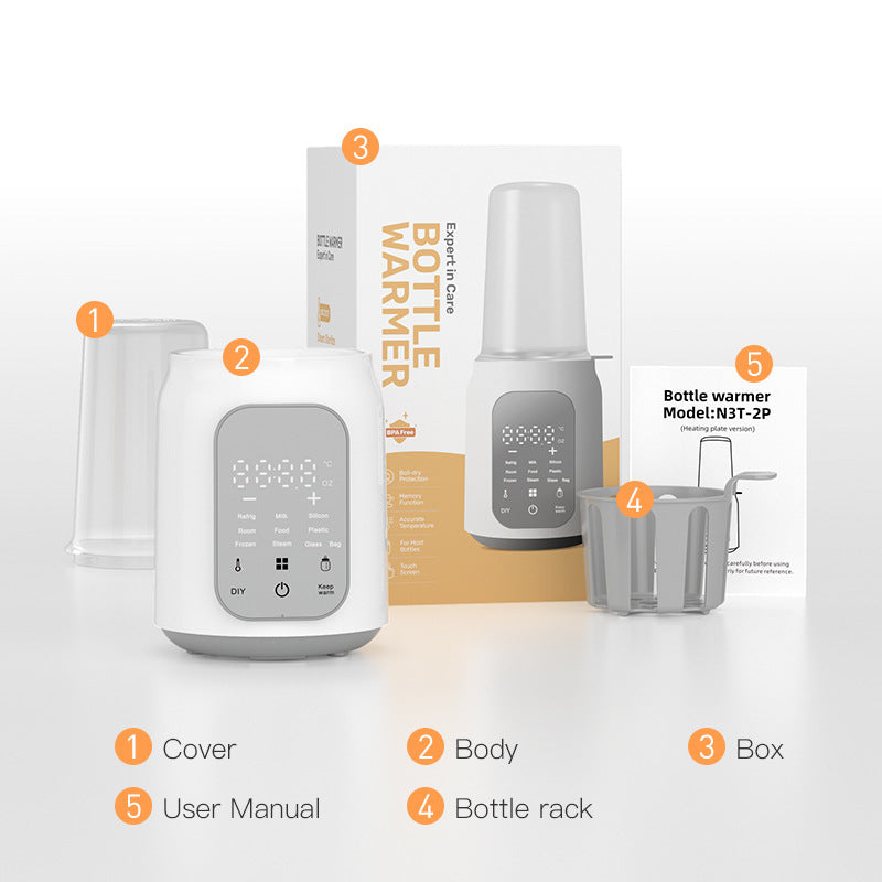 Modern Milk Warmer and Sterilizer for Busy Parents
