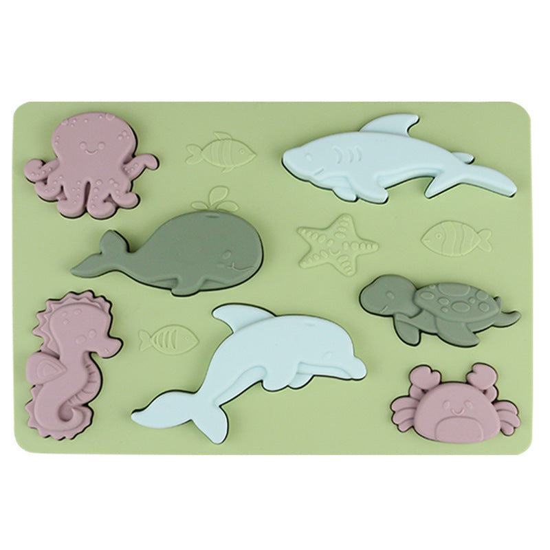 Soft Sea Animal Blocks for Early Learning Fun