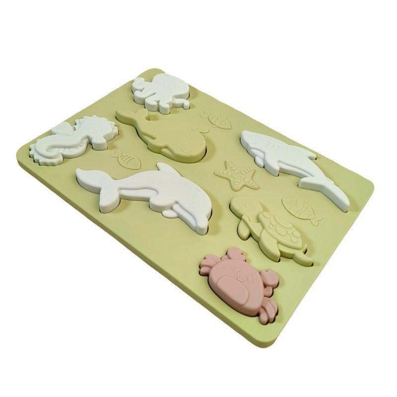 Soft Sea Animal Blocks for Early Learning Fun